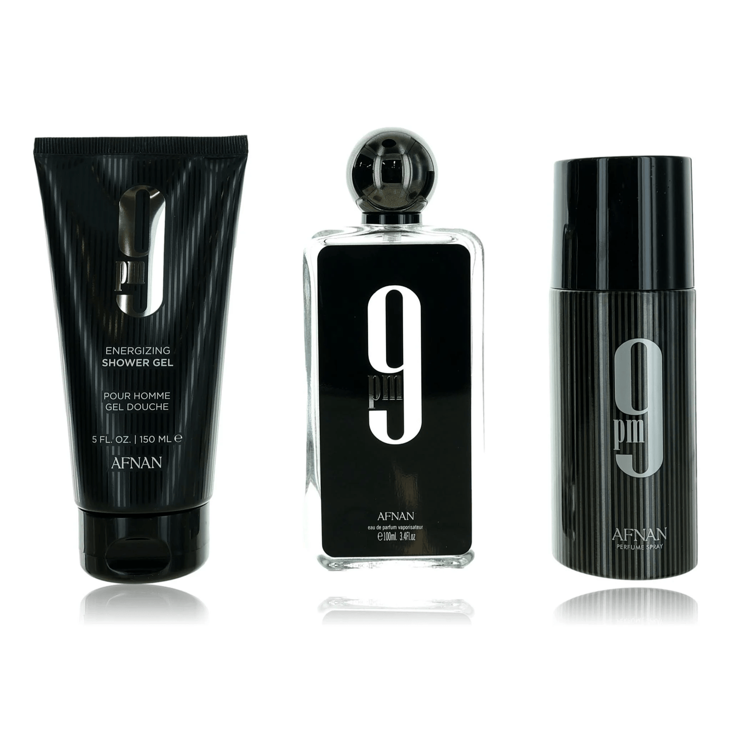 9PM Black Gift Set