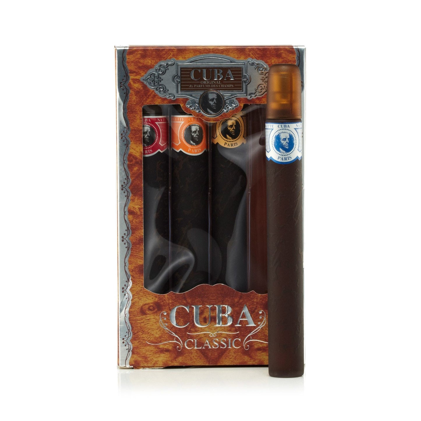 Blue Gold Orange Red Gift Set
