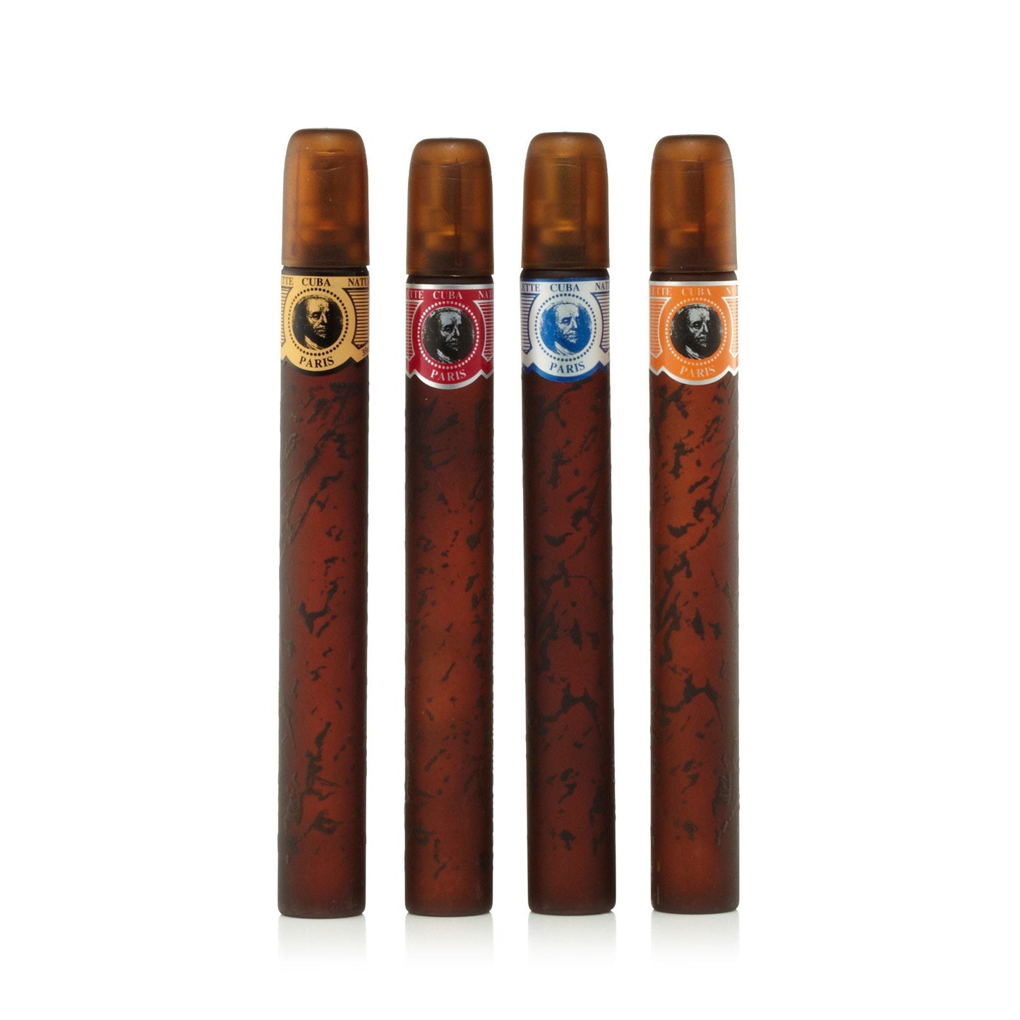 Blue Gold Orange Red Gift Set