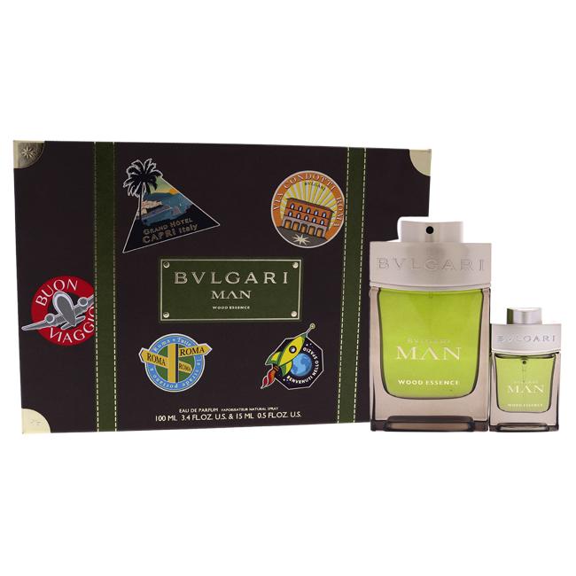 Bvlgari Man Wood Essence Gift Set