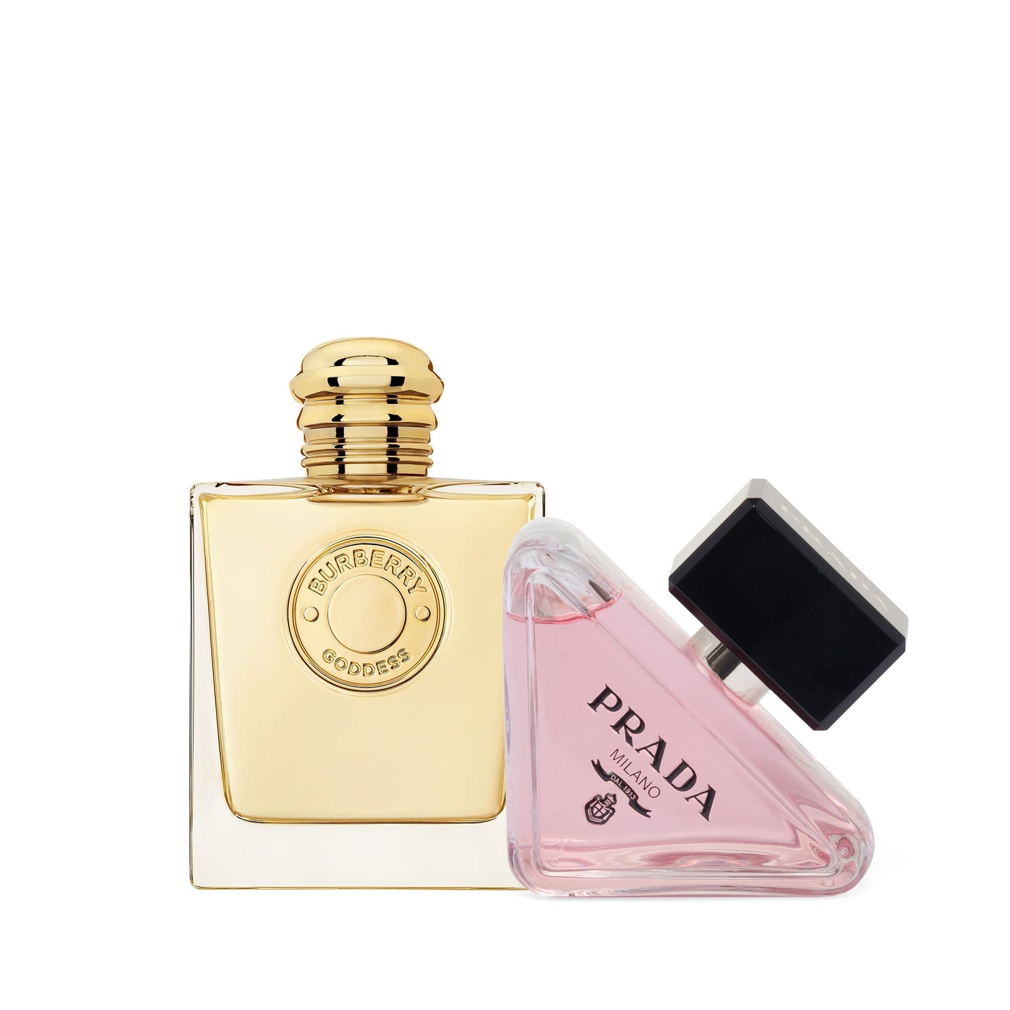 Goddess by Burberry and Paradoxe by Prada