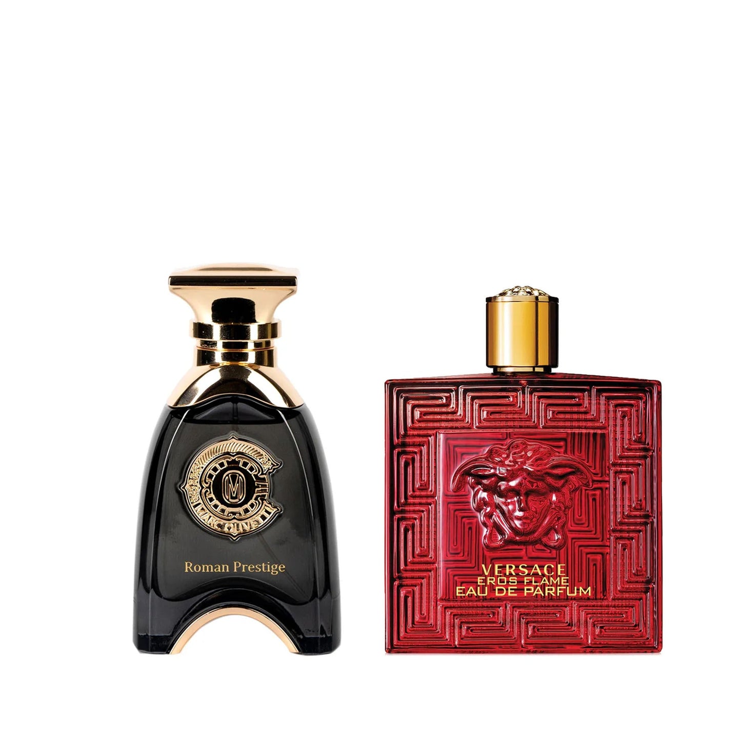 Roman Prestige by Marc Olivetti and Eros Flame by Versace