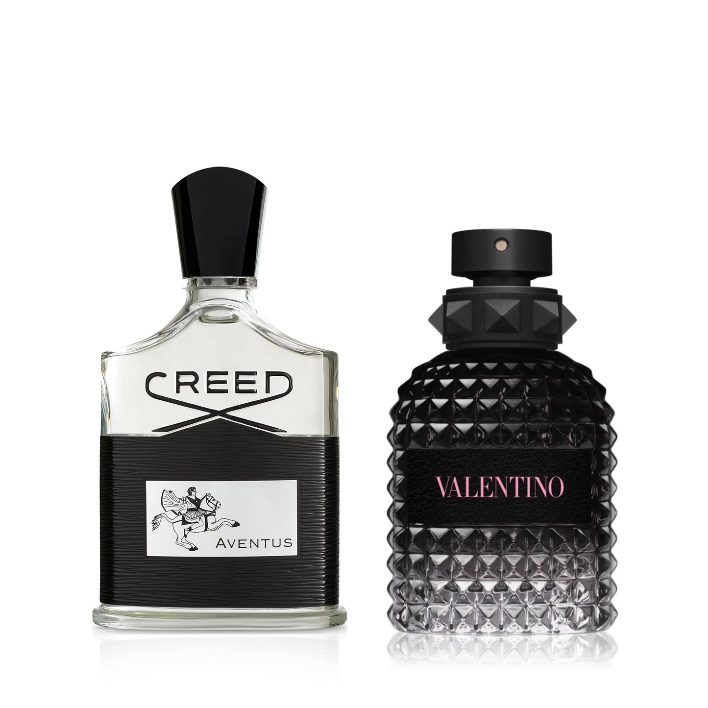 Aventus by Creed and Uomo Born in Roma by Valentino