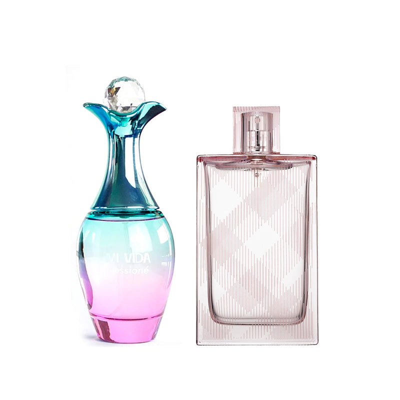 Passioné by Mi Vida and Brit Sheer by Burberry