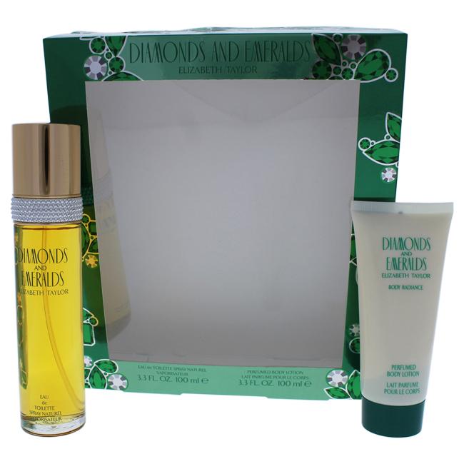 Diamonds And Emeralds Gift Set
