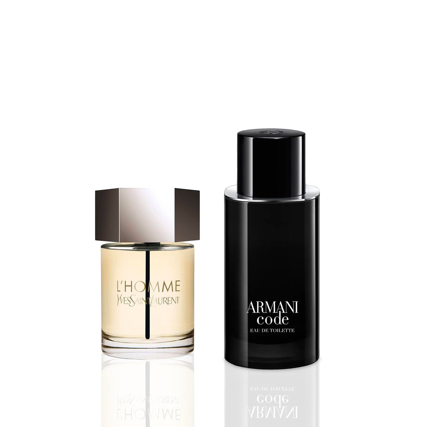 L'Homme by Yves Saint Laurent and Armani Code by Giorgio Armani
